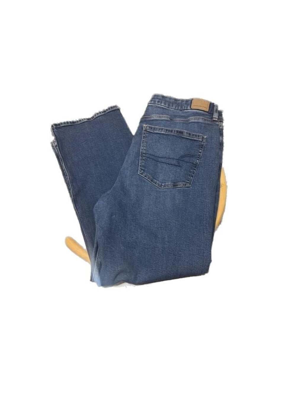 American Eagle Stretch Straight Leg Jeans Size 18 Regular